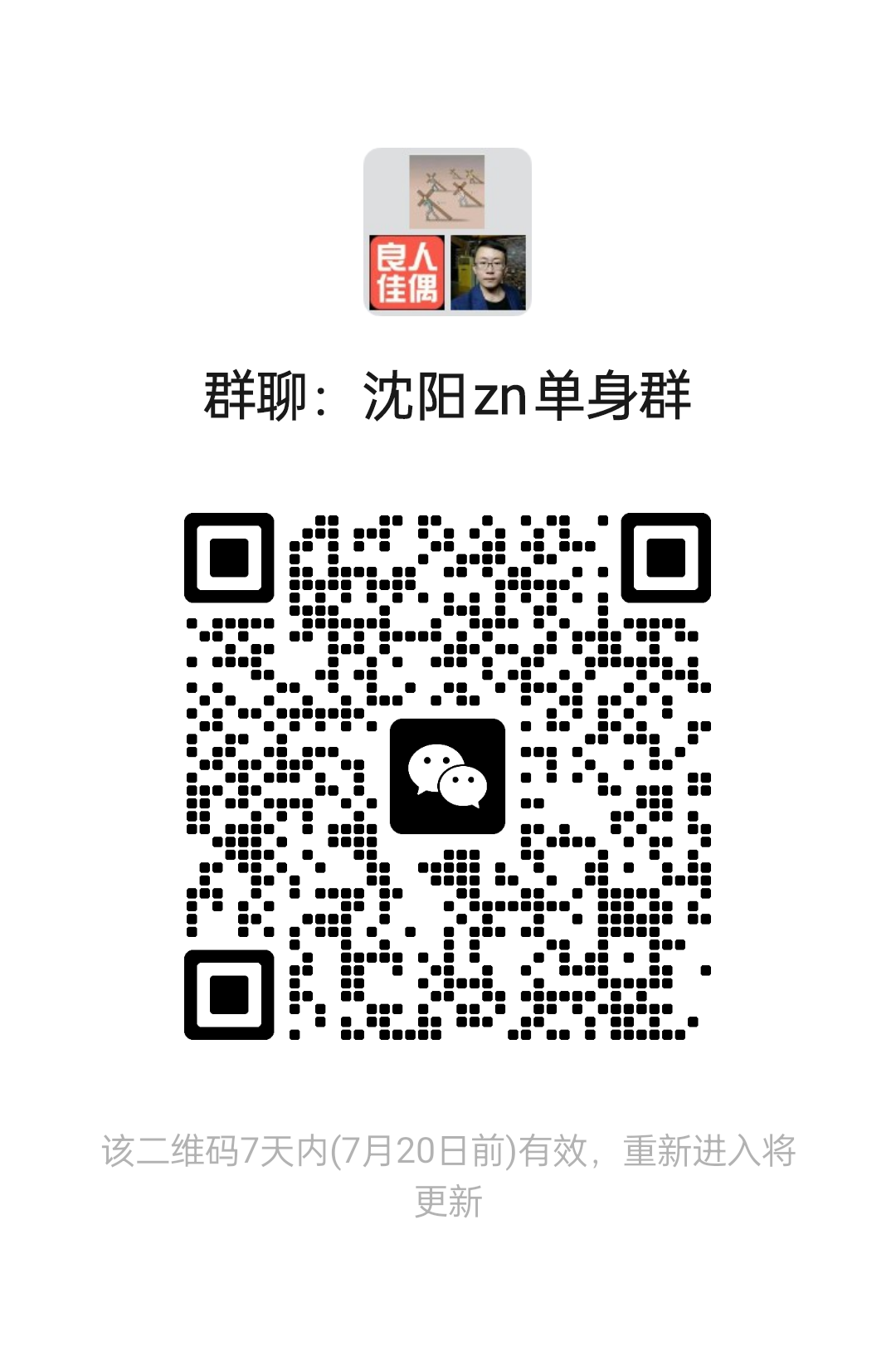 沈阳zn单身群